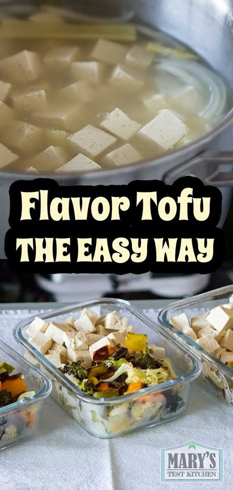 Pin this! Plant Protein Recipes, Soy Free Tofu, Making Tofu, Firm Tofu Recipes, Tofu Recipes Healthy, Homemade Tofu, Tofu Marinade, Tofu Dishes, Chinese Cooking Recipes