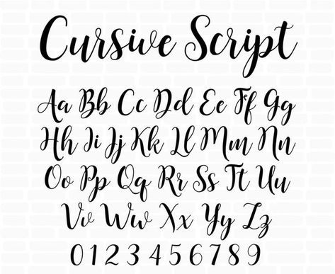 Abc Fonts, Samantha Font, Cursive Fonts Alphabet, Typography Styles, Learning Calligraphy, Fancy Cursive, Font Cursive, Chalkboard Fonts, Fairy Theme