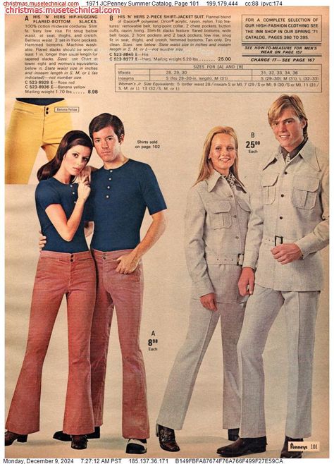 1971 JCPenney Summer Catalog, Page 101 - Catalogs & Wishbooks Early 70s Fashion, Fashion Catalogue, Hair Clothes, 70s Fashion, Sims 4, Hair, Clothes