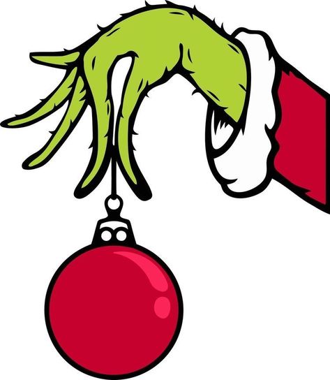 Grinch Cartoon Image, Grinch Hand With Ornament Template, Grinch Clipart Free Printable, Grinch Cutouts Template, Grinch Free Printables, Christmas Poster Ideas, Immagini Grinch, Grinch Art, O Grinch