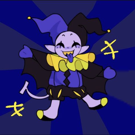 Jevil Deltarune Pfp, Jevil Pfp, Jevil Deltarune Fanart, Jevil Fanart, Jester Art, Deltarune Fanart, Supply Closet, Clown Art, I Can Do Anything