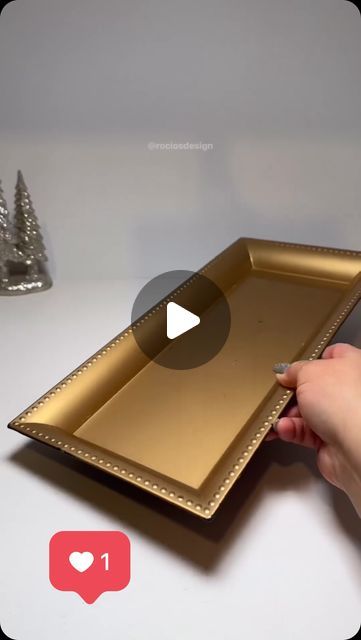 Diy Christmas Serving Tray Dollar Tree, Ways To Display Nativity Scene, Picture Frames Christmas Decorations, Nativity Scene Set Up Ideas, Christmas Decor With Reindeer, Wooden Christmas Boxes Decoration, Christmas Decor For Dinner Table, Diy Christmas Tray Decor, Center Table Christmas Decorations