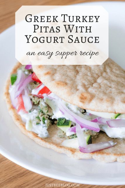 Turkey Pita, New Meal Ideas, Pesto Wrap, Easy Supper Recipes, Greek Turkey, Paleo Diet Food List, Greek Yogurt Sauce, Mediterranean Diet Recipes Dinners, Turkey Cutlets