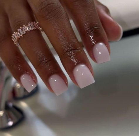 KIOR HER - Maturing is realizing short nails are better.... Overlay Nails, Milky Nails, Short Square Nails, White Acrylic Nails, Her Nails, Work Nails, Classy Acrylic Nails, Short Square Acrylic Nails, Acrylic Nails Coffin Short