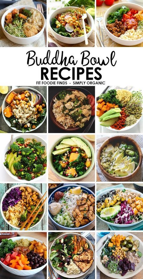 Need to eat more veggies? Eat the rainbow with one of these delicious and nutrition-backed buddha bowl recipes! Buddha Bowl Recipes, Eat More Veggies, Buddha Bowls Recipe, More Veggies, Healthy Bowls, Makanan Diet, Bowl Recipes, Eat The Rainbow, Buddha Bowl