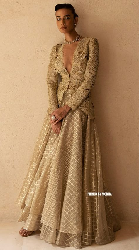 Varun Nidhika Collection, Indian Fashion 2023, Varun Nidhika, Indian Formal Wear, Western Dresses For Women, Indian Outfits Lehenga, Asian Bridal Dresses, Cocktail Outfit, Indian Dresses Traditional