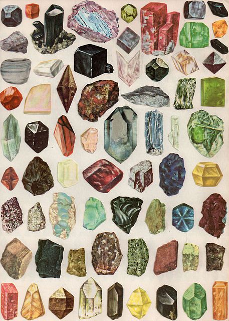 Mineral poster Botanisk Illustration, John Bauer, Seni Vintage, Geology Rocks, Junji Ito, Iphone Design, Scientific Illustration, Rocks And Gems, Gems And Minerals