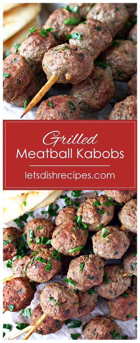 Meatball Kabobs, Kabobs Chicken, Ground Beef Spaghetti Sauce, Grilled Kabobs, Grilled Meatballs, Vegetarian Grilling Recipes, Slow Cooker Spaghetti Sauce, Grilled Kabob Recipes, Vegetarian Grilling