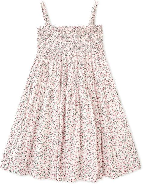 Amazon.com: Simplee kids Baby Girl Dress Toddler Floral Dress Ruffled Sleeves Summer Sundress Dress for Spring Summer Smocked Dress Infant Print Dress Ruffled Dress Embroidered Bohemian 12M-6T: Clothing, Shoes & Jewelry Floral Print Sundress, Sundress Dress, Summer Sundress, Girls Casual Dresses, Smocked Dress, Ruffled Sleeves, Family Outfits, Toddler Dress, Smock Dress