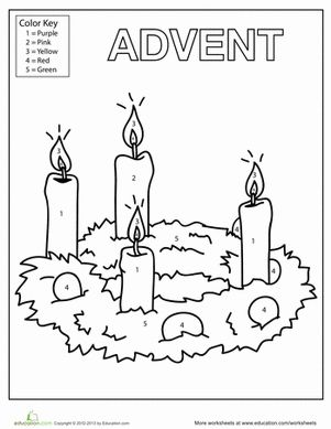 Christmas Kindergarten Worksheets: Advent Candles Coloring Page Advent Worksheets, Advent Candle Colors, Catholic Advent Wreath, Ccd Crafts, Advent Crafts, Wreath Printable, Christmas Teaching, Advent Activities, Advent For Kids