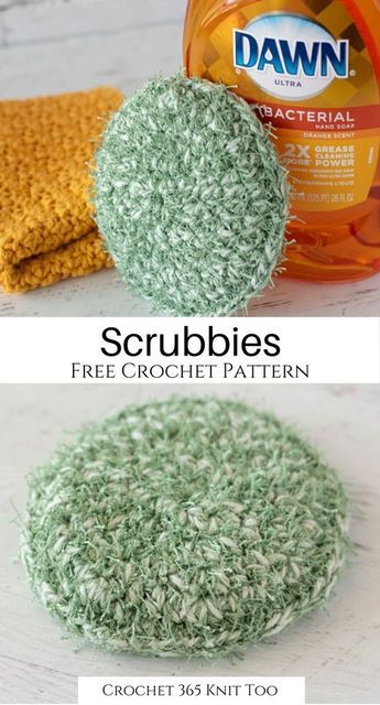 Crochet Dish Scrubbies, Scrubby Yarn Crochet Patterns, Scrubby Yarn Crochet, Scrubbies Crochet Pattern, Dish Scrubbies, Crochet Washcloth Pattern, Scrubby Yarn, Super Easy Crochet, Crochet Scrubbies