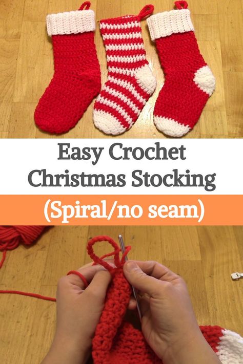 Crochet Christmas Sock Ornament, Small Crocheted Christmas Stocking, Small Christmas Stocking Crochet Pattern, Crochet Small Christmas Stockings Free Pattern, Small Crochet Stocking Pattern Free, Crochet Small Christmas Stocking, Crochet Small Stocking, Small Stocking Crochet Pattern, Small Crochet Stocking Pattern