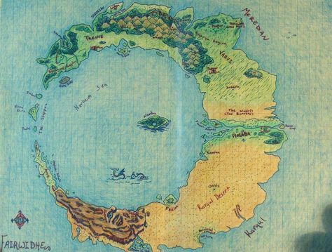 map by SkeletalFeather Cartography Map, Fantasy Map Making, Imaginary Maps, Fantasy World Map, Map Projects, Drawn Map, Map Of The World, Dungeon Maps, Island Map