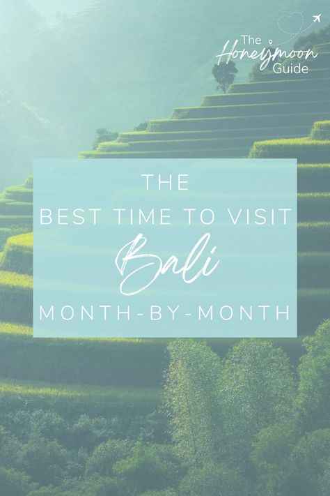 Wondering when to go to Bali? We've got you covered with our Bali weather by month guide. Discover the best time to visit Bali month by month Best Time To Visit Bali, Bali In January, Bali In November, April Weather, Visit Bali, Day Of Silence, Boat Service, Bali Honeymoon, Beach Honeymoon Destinations