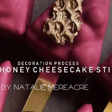 NATALIE MEREACRE on Instagram: "PROCESS . 📎 CHEESECAKE STICKS RECIPES AVAILABLE FOR PURCHASE. 📌" Cheesecake Sticks, Dessert Bar Wedding, Baking Business, Wedding Desserts, Dessert Bars, Cheesecake, Baking, Cake