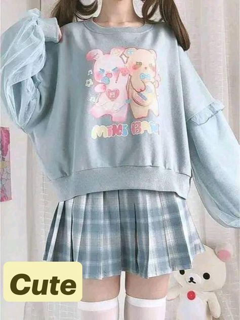 Cute Kawaii Outfits, Kawaii Outfit Ideas, Soft Girl Outfits, Kawaii Fashion Outfits, Soft Clothes, Swaggy Outfits, Really Cute Outfits, Kawaii Clothes, Korean Outfits