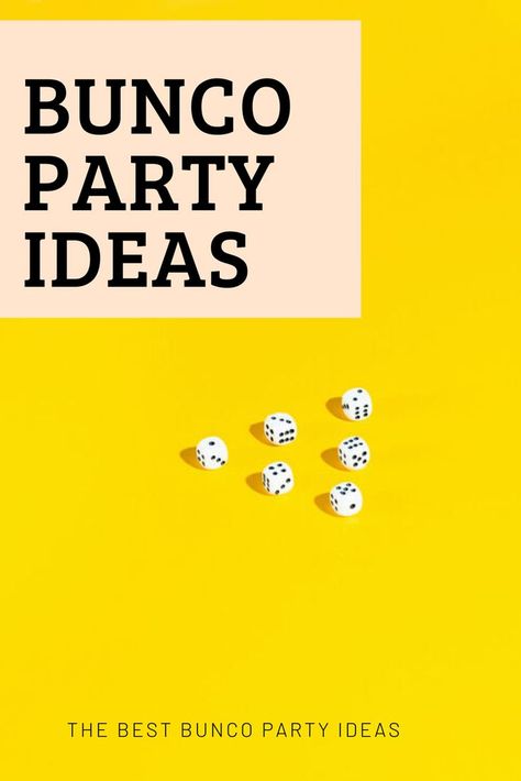 Over the years we have had fun themes, the sweetest treats and every time is its own party. I have put together a list of the best Bunco party ideas! Bunco Themes Ideas, Bunko Themes, Bunco Party Ideas, How To Play Bunco, Bunco Party Themes, Bunco Prizes, Bunco Food, Bunco Dice, Bunco Gifts