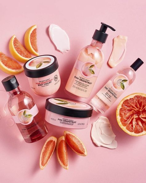 The Body Shop Australia on Instagram: “There’s a new addition to the fresh and zesty Pink Grapefruit family - check out our fast-absorbing Pink Grapefruit Body Yogurt! Leave a 💗…” Body Yogurt, Natural Hair Treatments, Body Shop At Home, Organic Cosmetics, Natural Moisturizer, Pink Grapefruit, Natural Cosmetics, Beauty Items, Skin Care Products