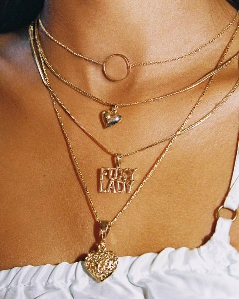 Vanessa Mooney’s Instagram post: “Sweet & Dainty. See what’s new in our charm section!” Vanessa Mooney Jewelry, Lady Necklace, Engraved Heart Necklace, Leather Choker Collars, Triple Layer Necklace, Stylist Outfit, Vici Collection, Sunflower Necklace, Vanessa Mooney