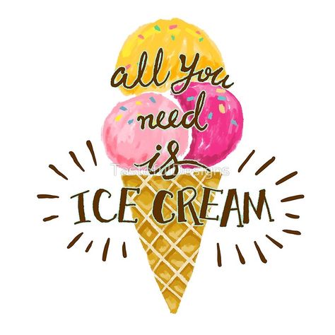 Desserts Captions, Ice Cream Pool Party, Ice Cream Quotes, Ice Cream Wall Art, Parlor Decor, Ice Cream Logo, Ice Cream Poster, Background Instagram, Ice Cream Art