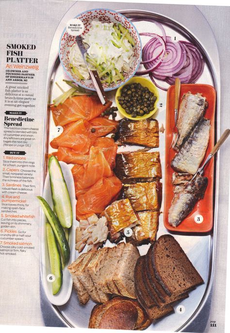 Smoked Fish Platter                                                                                                                                                                                 More Nordic Diet, Antipasto Platter, Fish Platter, Seafood Platter, Scandinavian Food, Smoked Fish, Fish Fish, Swedish Recipes, Smoked Food Recipes