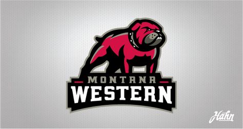 The University of Montana Western was in search of a new look that would give them a modern identity as well as differentiate their program from other universities. They engaged me to develop a set of bulldog logos that is both fearless and focused. The n… Paine College, Dribbble Logo, Montana Western, Western Logo, Warriors Logo, Lions Logo, Mascot Logos, Sports Logo Inspiration, University Of Montana