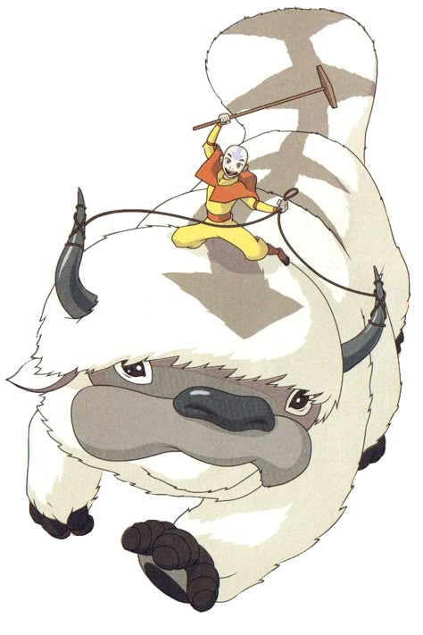 Appa Avatar, Avatar Animals, Avatar Tattoo, Avatar Ang, Avatar Legend Of Aang, Avatar Series, Avatar Cartoon, Avatar Fan Art, Avatar The Last Airbender Art