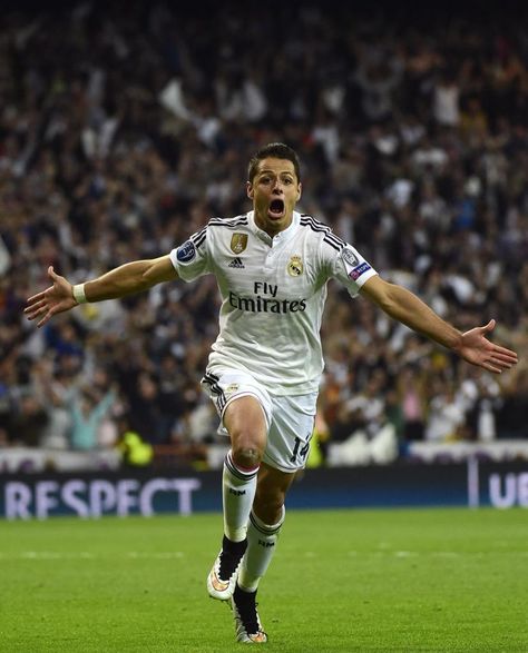 Chicharito Real Madrid, Real Madrid Win, Inspirational Soccer Quotes, Javier Hernandez, Soccer Inspiration, Football Love, Soccer Quotes, Soccer Guys, Soccer Pictures