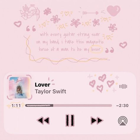 Lover Homescreen, Lover Spotify, Lana Del Rey The Weeknd, Taylor Swift Lana Del Rey, Spotify Edit, Pink Lyrics, Pink Song Lyrics, Zodiac Sign Pisces, Taylor Swift Song Lyrics