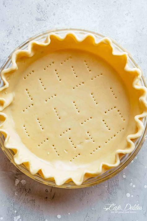 Almond Flour Pie Crust, Pastry Pie Crust, Vegan Pie Crust, Plum Pie, Buttery Pie Crust, Cafe Delites, Fried Pies, Baked Pie Crust, Buttermilk Recipes