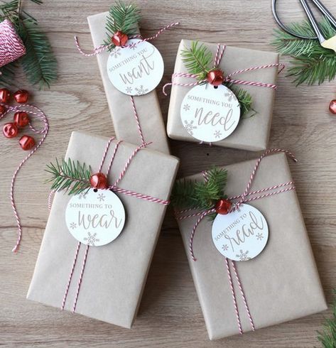 Want Need Wear Read, Jul Diy, Wrapped Presents, Gift Wrapping Inspiration, Creative Diy Gifts, Easy Christmas Gifts, Diy Holiday Gifts, Creative Gift Wrapping, Diy Gift Wrapping