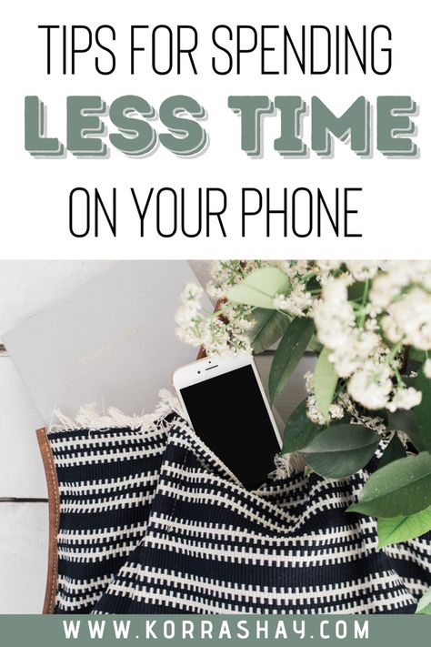 Tips for spending less time on your phone! how to start spending less time on your phone. The best tips for disconnecting from your phone so that you can live in the moment. How to be more present by getting off your phone. #phone #iphonetips #lifelessons #lifehacks Phone Detox, Get Off Your Phone, Be More Present, Digital Minimalism, Phone Quotes, Stop Scrolling, Stop Wasting Time, Work Email, Get Off Me