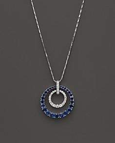 Simple Diamond Jewelry, Jewelry Necklace Simple, Sapphire Diamond Pendant, The Bling Ring, Diamond Pendants Designs, Diamond Earrings Design, Nouveau Jewelry, Bday Gift, Marco Bicego