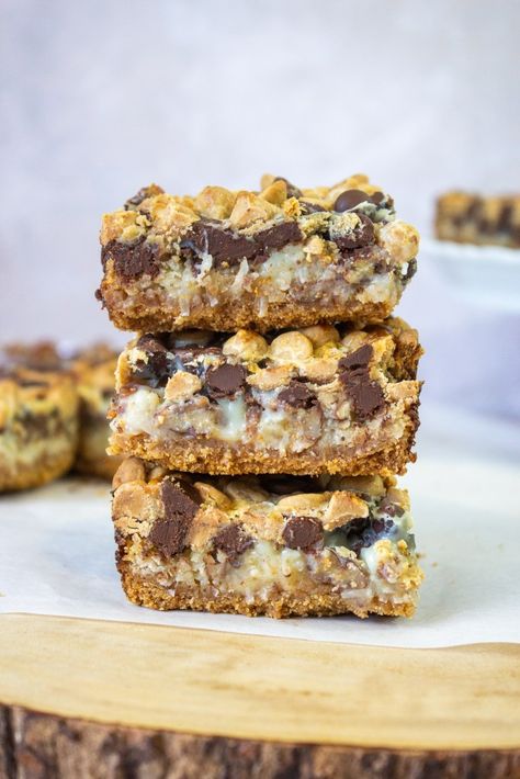 Seven Layer Magic Bars - Taffey Bakery