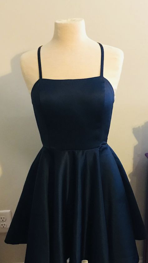 Semi Formal Dresses For Teens Simple, Simple Grad Dresses Grade 8, Dark Color Homecoming Dresses, Middle School Promotion Dresses, Winter Formal Dresses Dark Blue, Middle School Prom Dresses Short, Semi Formal Dresses Middle School, 8th Grade Formal Dresses For Teens Simple, School Dance Dresses Middle School