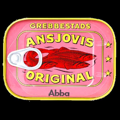 Retro Packaging, 카드 디자인, Vintage Packaging, Anchovies, Vintage Labels, Packaging Design Inspiration, Tin Can, Brand Packaging, Abba