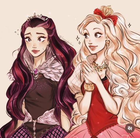 Cerise Hood, Disney Characters Videos, Raven Queen, Monster High Art, Instagram Hashtags, Ever After High, People Illustration, High Art, Disney And Dreamworks