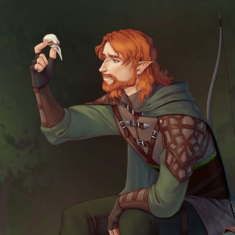 "Mi piace": 60, commenti: 4 - Dicenete (@dicenete) su Instagram: "A DnD Character commission of Hal, half-elven ranger! He belongs to @heartgrenaded ! It is always a…" Half Elf Dnd, Dragonlance Chronicles, Ranger Dnd, Dungeons And Dragons Races, Elf Ranger, Dnd Elves, Character Commission, Elf Man, Half Elf