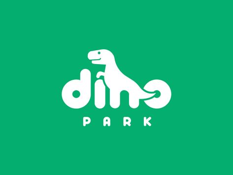 Dino Park by Kevin Revoir Dino Logo, Dinosaur Logo, Dino Park, Dinosaur Park, Parking Design, Amusement Park, Create A Logo, Logo Icons, Vimeo Logo