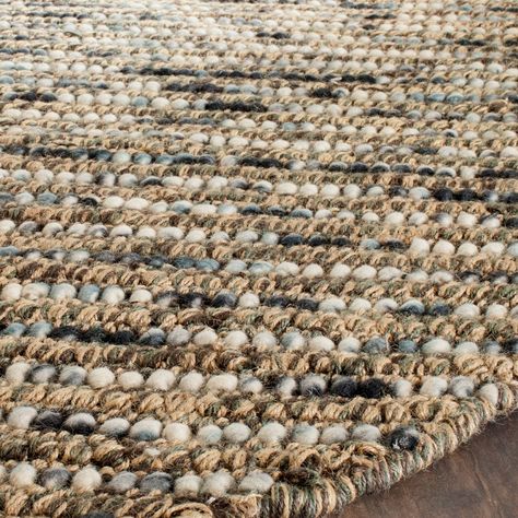 Bohemian Eclectic, Nature Color Palette, Contemporary Bedroom Decor, Knotted Carpet, The Bohemian, Striped Rug, Jute Rug, Organic Rug, Accent Rugs