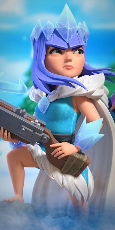 Clash Of Clans Wallpapers, Clash Of Clans Archer, Archer Queen, Queen Card, Queens Wallpaper, Hades And Persephone, Clash Royale, Game Pictures, Naruto Girls