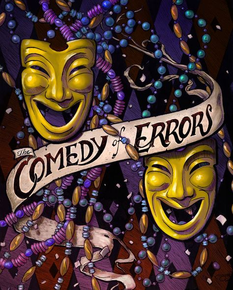 The Comedy of Errors Comedy Of Errors, The Comedy Of Errors, Theatre Poster, Poster Design, Google Search, Fictional Characters, Quick Saves, Art