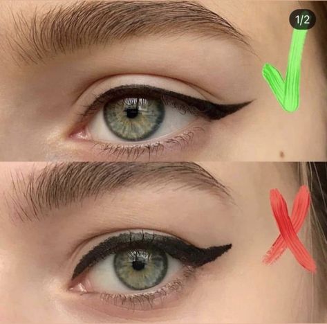 HOW TO DRAW WINGED EYELINER WITH A PENCIL - LADIES WHO ONLINE Wings Eyeliner, How To Draw Eyeliner, 60s Eye Makeup, How To Draw Wings, Best High End Makeup, Eyeliner Tape, Double Winged Eyeliner, Draw Wings, Cat Eye Eyeliner