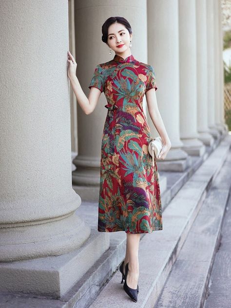 Cheongsam wedding dress