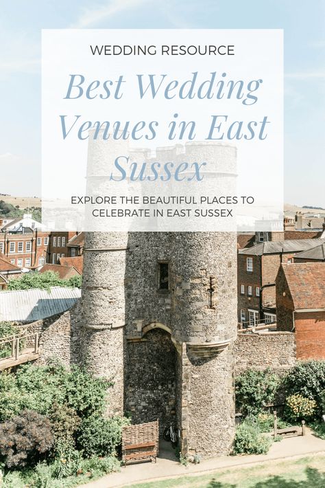 Best wedding venues in East Sussex Brighton Wedding Venues, Sussex Wedding, Wedding Venue Locations, Leeds Castle, Castle Wedding Venue, Wedding Venues Uk, Italian Garden, Elegant Wedding Cakes, Marquee Wedding