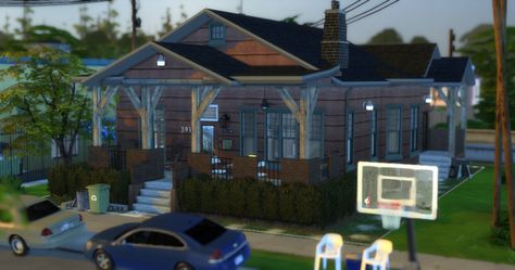 Urban Houses Sims 4, Sims 4 Urban Home Cc, Urban Sims 4 House, Sims 4 House Lots Cc, Sims 4 Hood House Cc, House Lots Sims 4, Sims 4 Hood Neighborhood, Sims 4 Hood House, Sims 4 Trap House