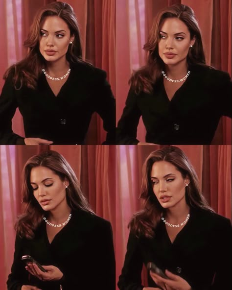 Angelina Jolie 90s Aesthetic, Angelina Jolie Mr And Mrs Smith, Angelina Jolie Aesthetic, Angelina Jolie 90s, Angelina Jolie Makeup, 1990 Style, Angelina Jolie Style, Not Fair, Photographie Portrait Inspiration