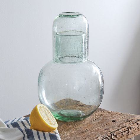 Vintage Home Décor – Page 4 – Vintage Shopper Bedside Water Carafe, Bedside Carafe, Carafe Set, Water Carafe, Outdoor Gifts, Glass Carafe, Elegant Sets, The Guest, Metal Candle