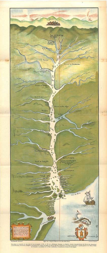 Amazon River Vintage Map (1923) River Map, Spanish Empire, The Amazons, Fantasy Maps, Amazon River, By Any Means Necessary, Ancient Maps, Map Globe, Old Maps