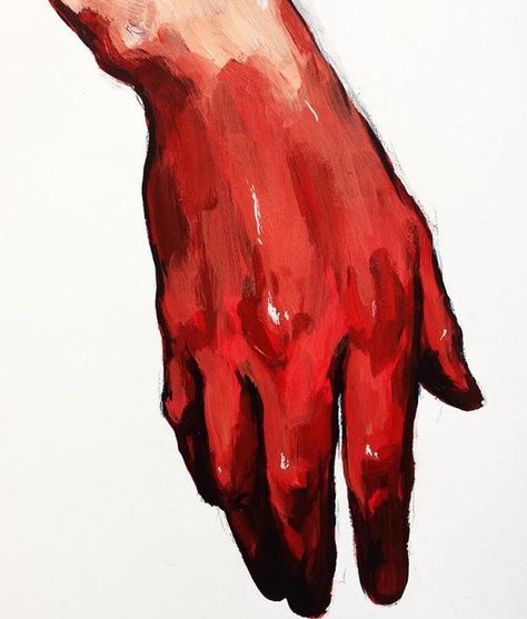 Elly Smallwood, Blood Art, Arte Sketchbook, Six Feet Under, Red Paint, Drawing Reference Poses, Art Reference Photos, Art Reference Poses, Art Sketchbook